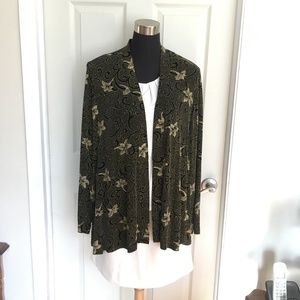 Karen Kwong Party Glam Blazer with Gold Detail